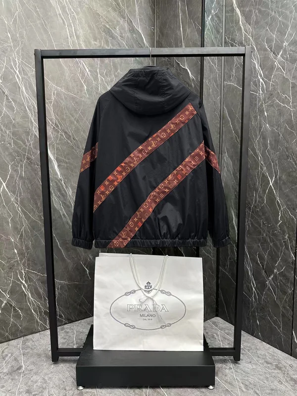 LOUIS VUITTON ジャケット バイカラー