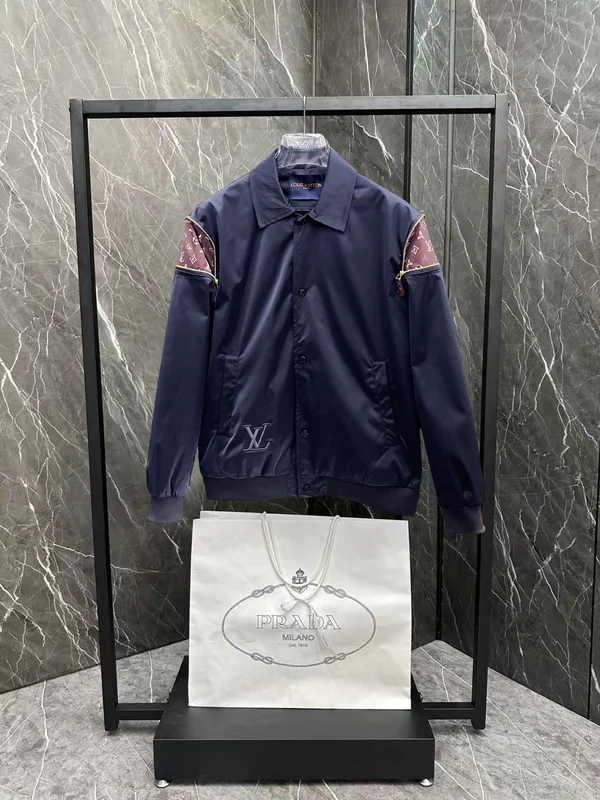 LV 刺繍ロゴ ジャケット