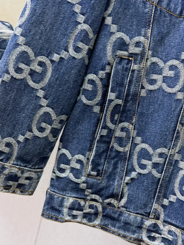 グッチ デニム ジャケット