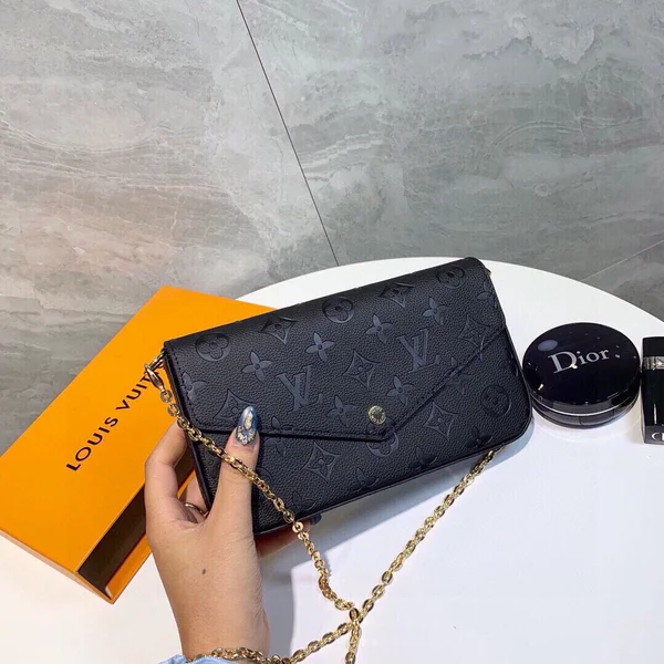 ルイヴィトン ノワール ショルダーバッグ