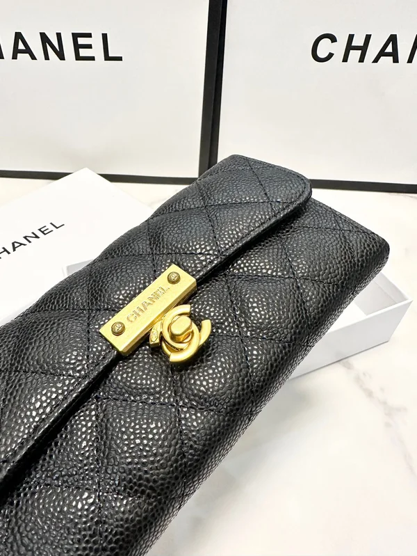 シャネル ロングウォレットレディース