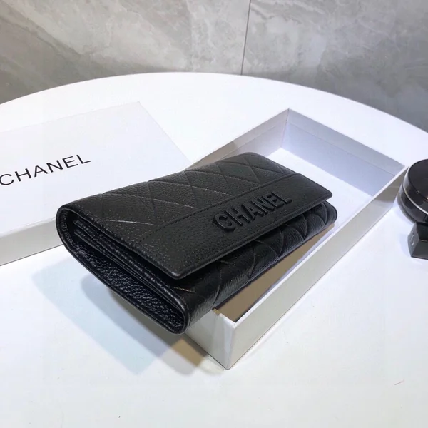 CHANEL 財布 黒