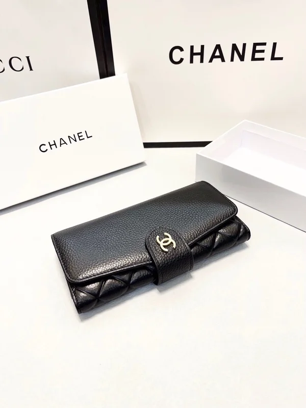 chanel ロングウォレット レディース