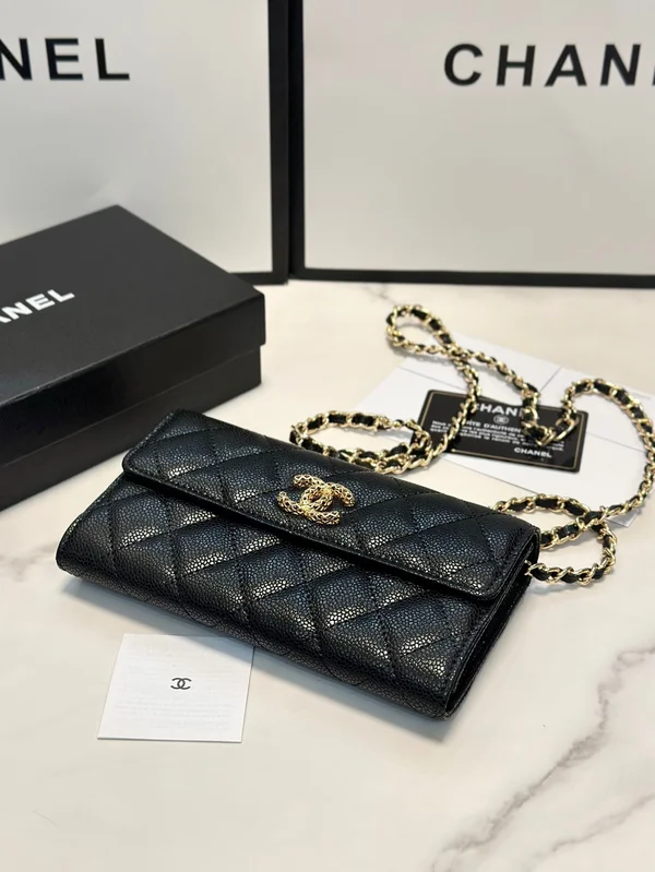 シャネル ロングウォレット おしゃれ