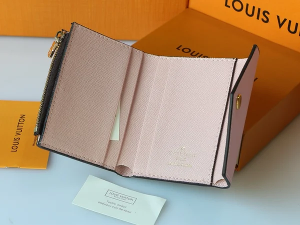 ヴィトン ローズバレリーヌ 三つ折り財布