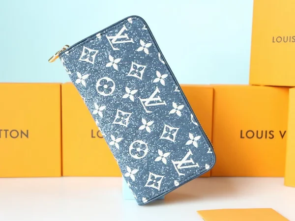 ルイヴィトン モノグラム デニム 長財布