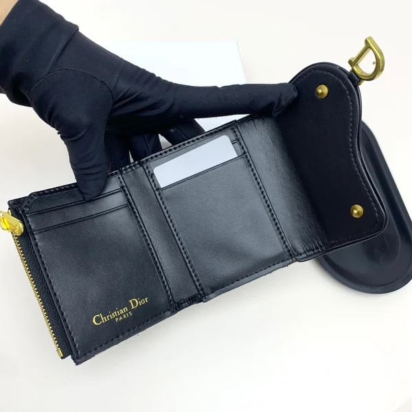 ディオール サドルトロッター柄 ミニ 財布