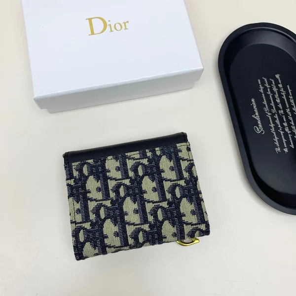 DIOR オブリーク 三つ折り財布