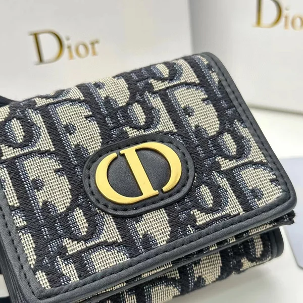 dior トロッター柄 財布