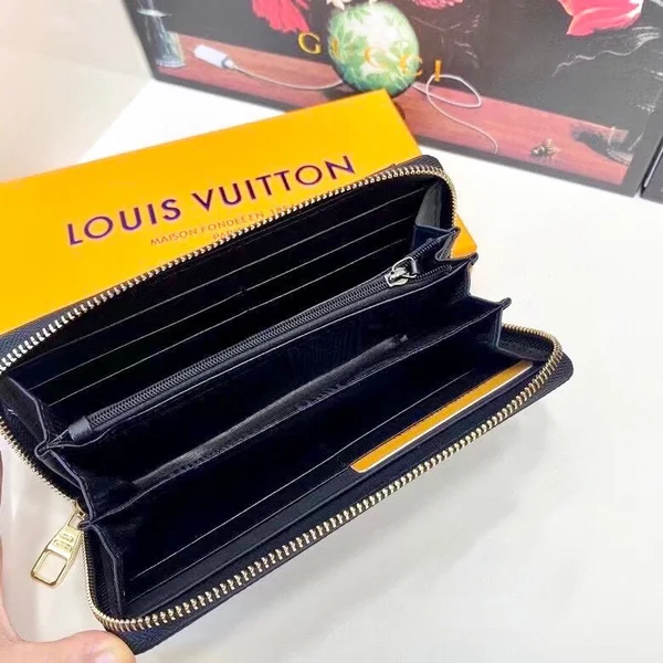 ヴィトン ブラック 長財布