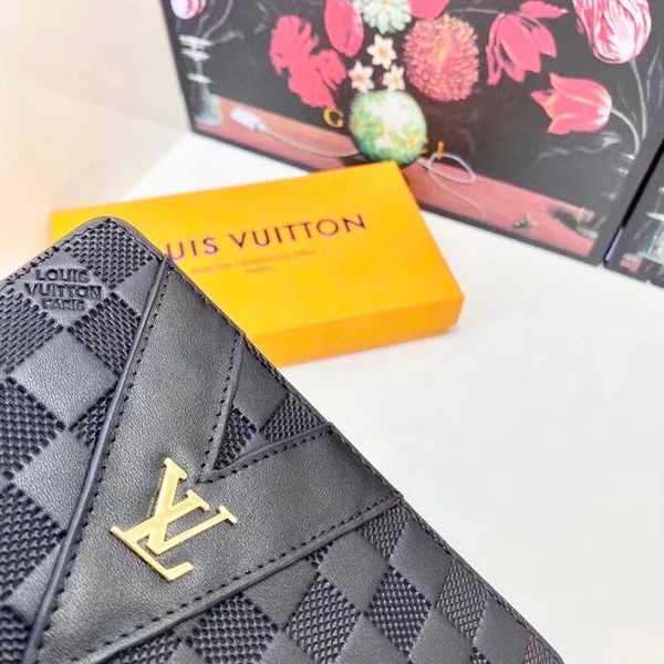 ヴィトン ブラック 長財布