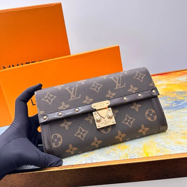 ルイヴィトン 長財布 ブラウン