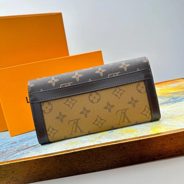 ルイヴィトン 長財布 モノグラム・リバース