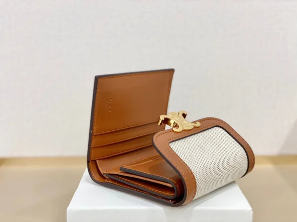 CELINE 財布 ナチュラル タン