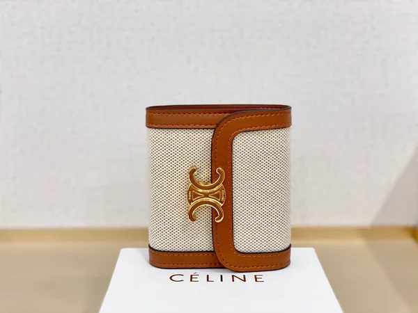 CELINE 財布 ナチュラル タン