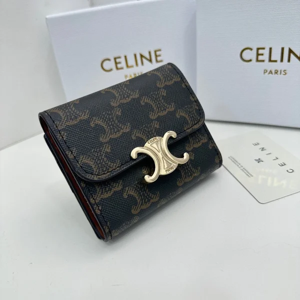 CELINE 三つ折り財布 レディース