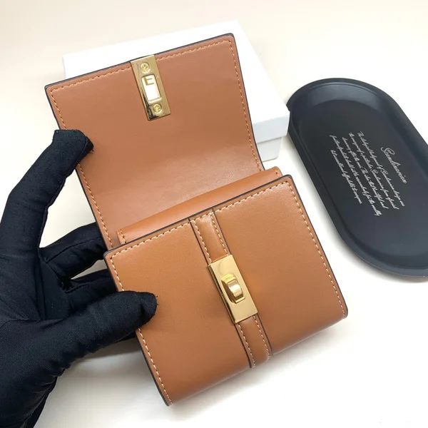 CELINE カーフスキン 三つ折り財布