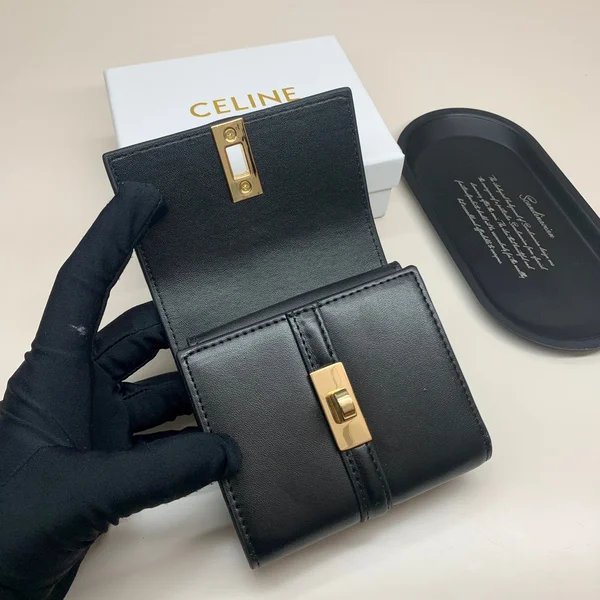 CELINE セーズ 財布 黒 ブラック