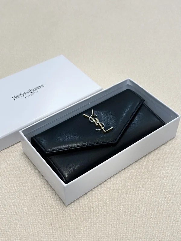 サンローラン 長財布 黒