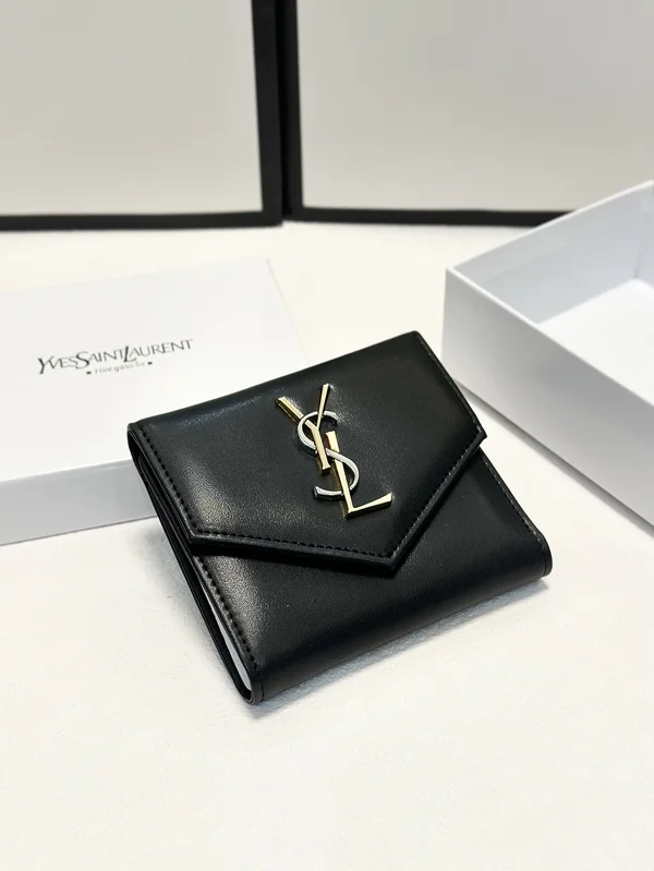 YSL 黒 財布