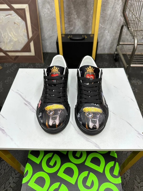 ドルチェ＆ガッバーナ スニーカー ペイント風