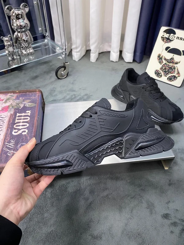 DOLCE&GABBANAスニーカー ミックスマテリアル