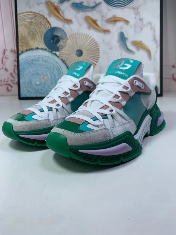 Dolce & Gabbanaコントラストパネル スニーカー