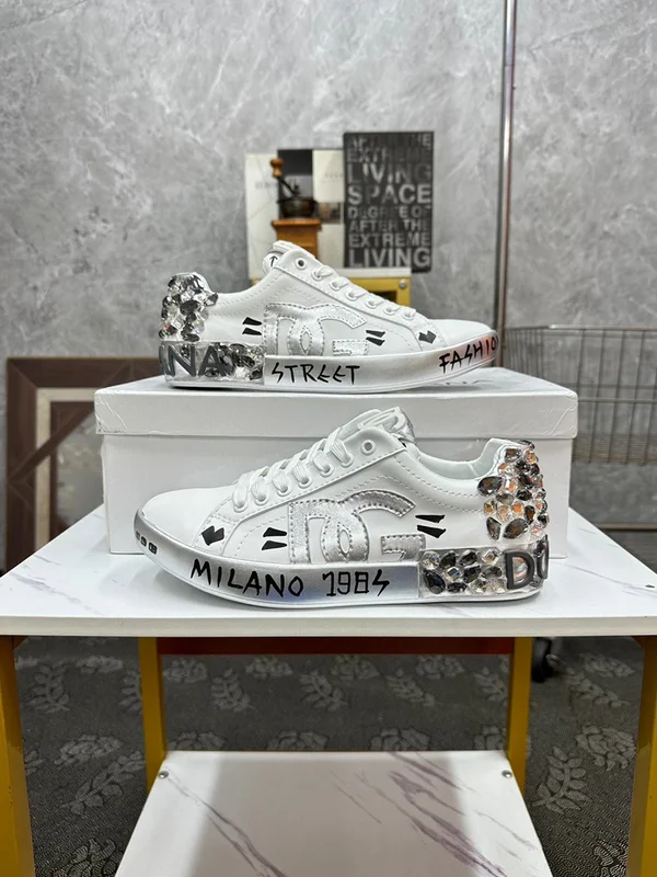 Dolce&Gabbana DGロゴ ポルトフィーノ スニーカー ドルチェアンド