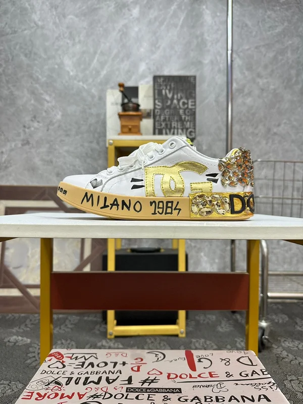 Dolce&Gabbana スニーカー カーフレザー