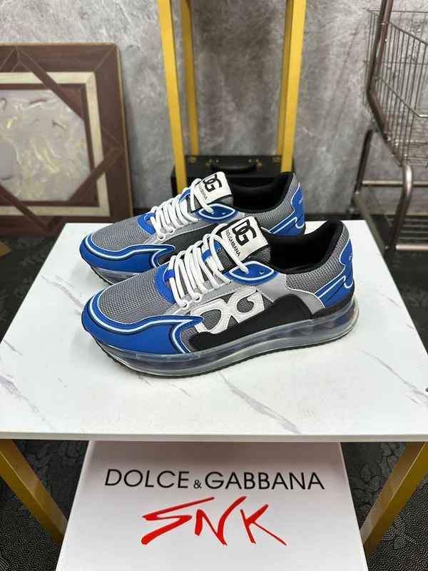 Dolce&Gabbanaロゴパッチ スニーカー