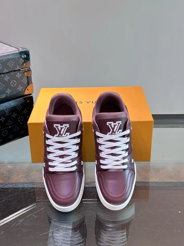 最高级 LVトレーナーラインスニーカー