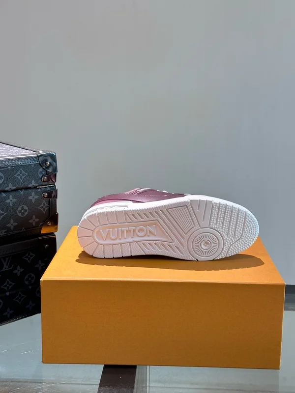 ルイヴィトン スニーカー ボルドー