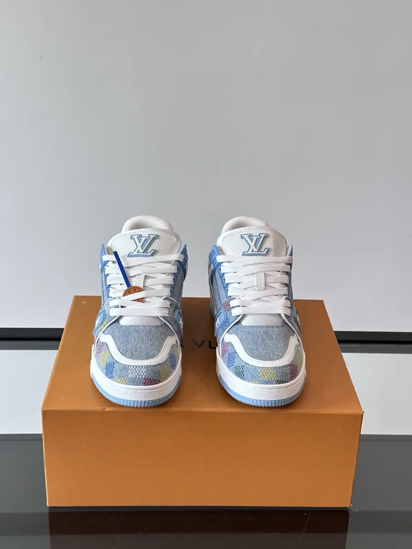 ルイヴィトン ダミエ・デニム スニーカー