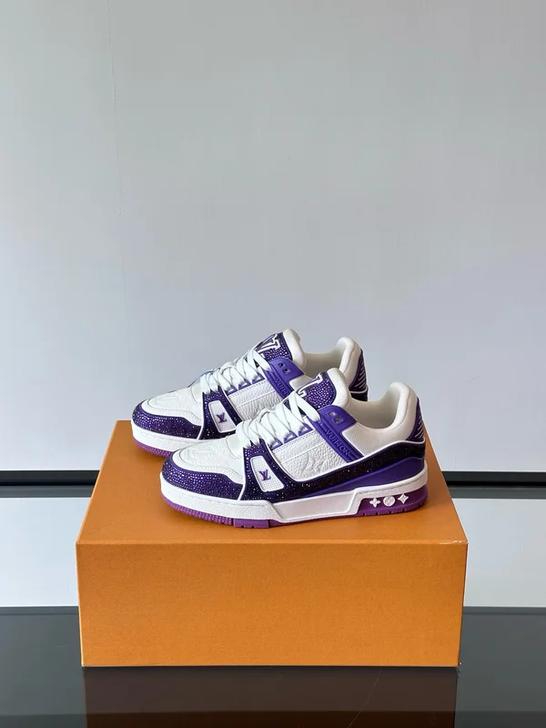 ヴィトン スニーカー カーフレザー