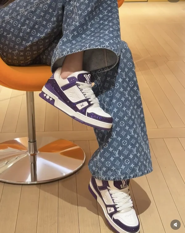 ルイヴィトン トレイナーライン スニーカー