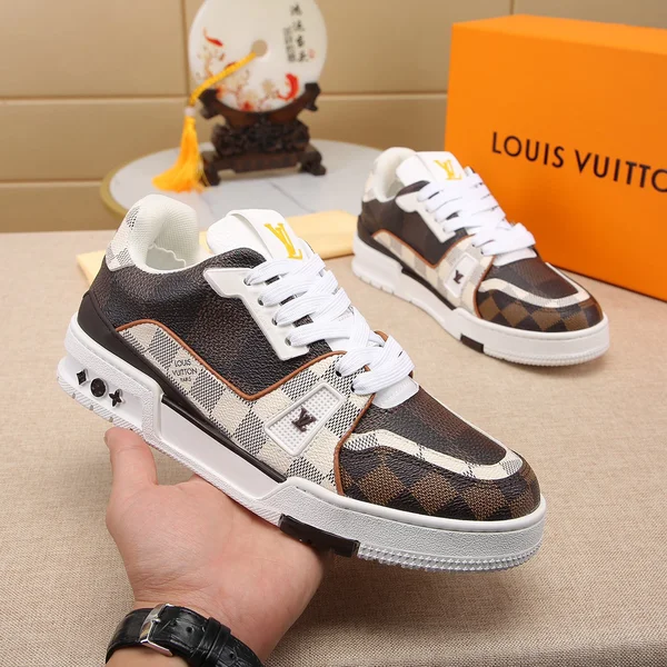 louis vuitton スポーツシューズ ダミエ