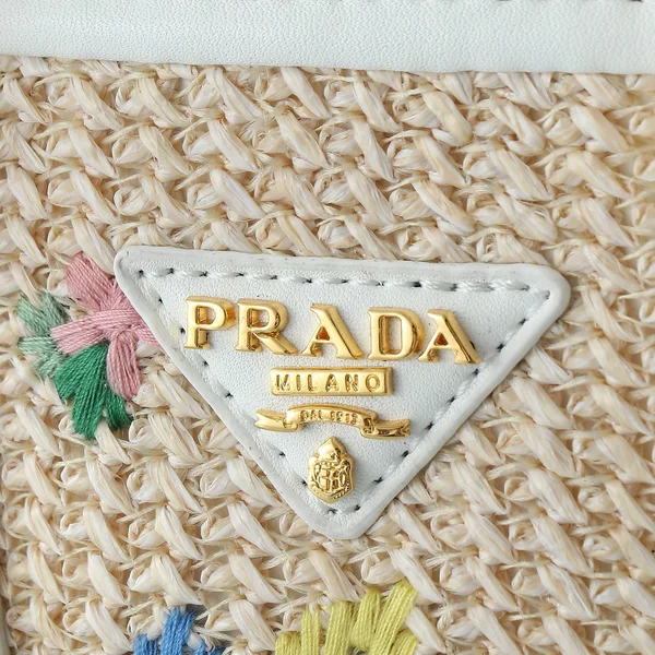 PRADA フラワートートバッグ