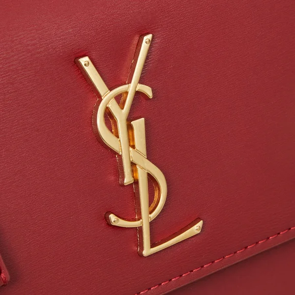 サンローラン バッグ ワインレッド