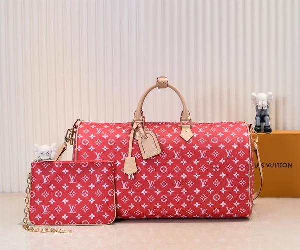 ルイヴィトン スピーディ P9 赤 レッド