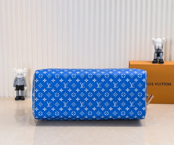 ルイヴィトン ボストンバッグブルー