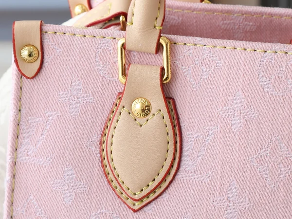 ルイヴィトン モノグラム・ジャカード デニム オンザゴー