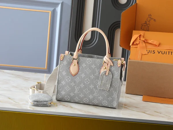 ルイヴィトンショルダーバッグ ウォッシュドグレー