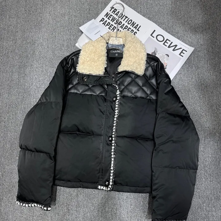 シャネルショート丈 ダウンコート