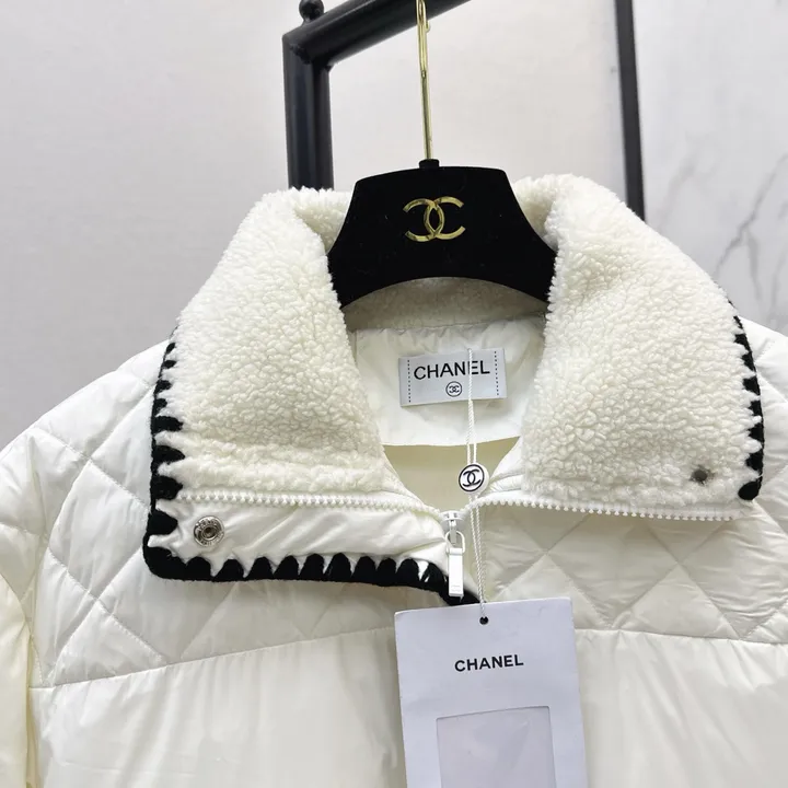 chanel ショートダウンコート 上品