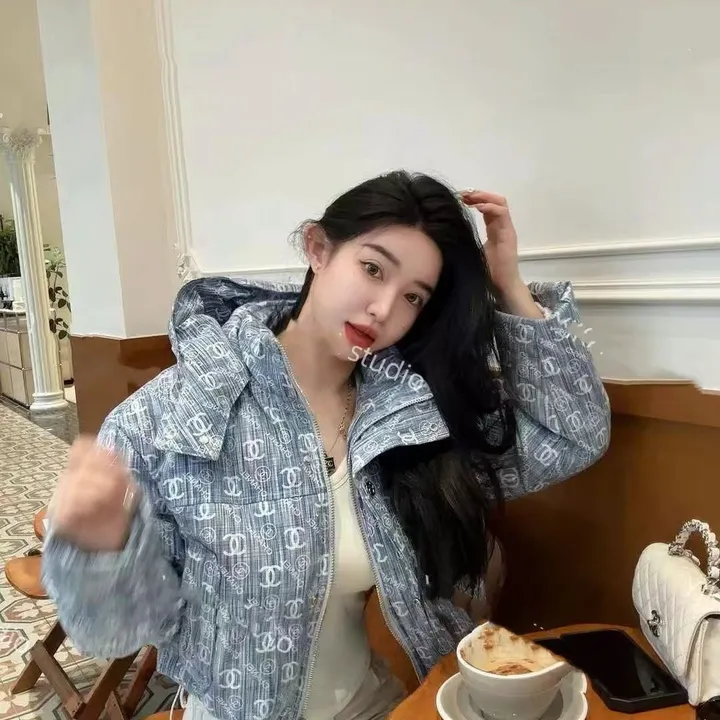 シャネル ダウン 立ち襟