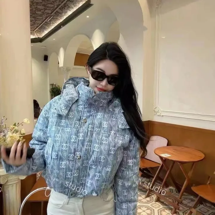 CHANEL デニム ダウンジャケット