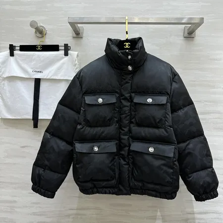 CHANEL ダウンジャケット ココ ネージュ