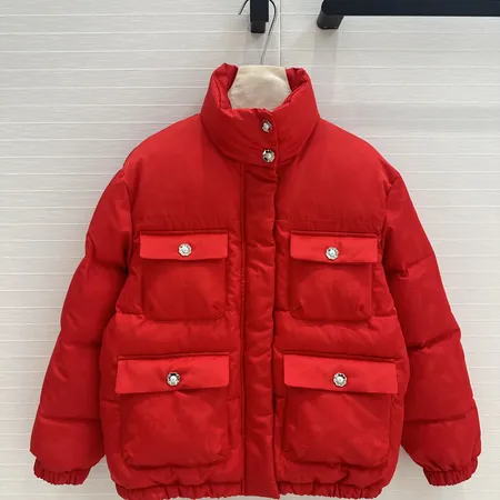 CHANEL ジャケット レッド