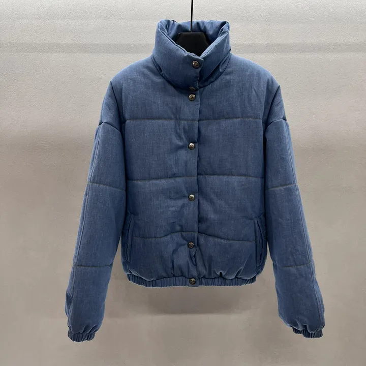 CHANEL デニム ダウンジャケット