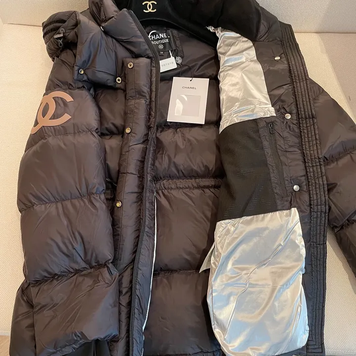 シャネル CCロゴ ダウンジャケット